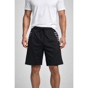 Men's Small Under Armour UA Black/white Athletic Shorts Running Gym Basketball